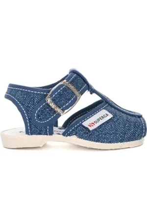 Superga 1200 COTJ, Sandali con Chiusura a T Unisex - Bambini e ragazzi, , 18 EU