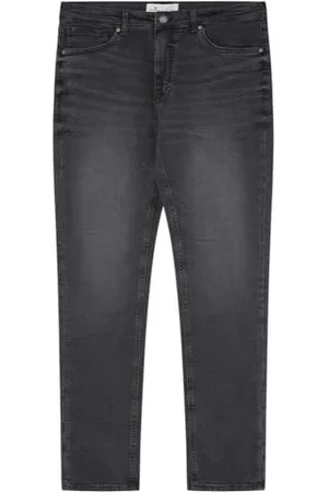 Springfield Black Wash Slim Fit Jeans, , 36 Uomo