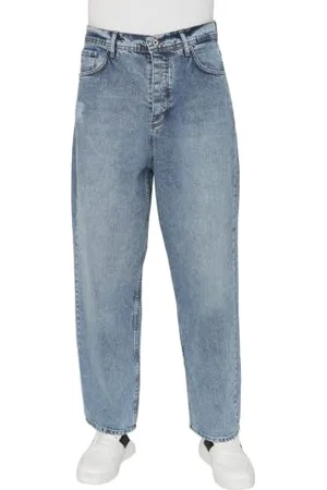 Trendyol Jeans a Vita Alta da Uomo a Gamba Larga, , 40