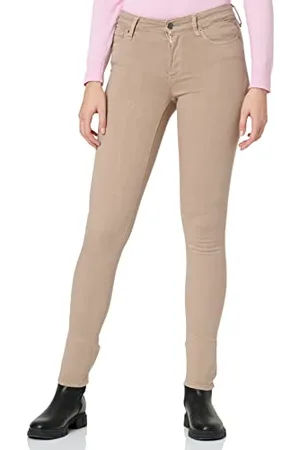 Replay Jeans Donna Luzien Skinny Fit Hyperflex Elasticizzati, Grigio , W29 x L32