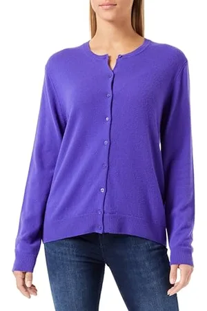 Benetton Maglia Coreana M/L 1002d5485, Maglione Cardigan Donna, , XS