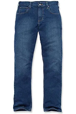 Carhartt Jeans Cinque Tasche Vestibilità Comoda, Elasticità Extra Rugged Flex, Uomo, (Acqua Fredda), 32W / 32L