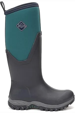 Muck Arctic Sport II Tall, Stivali in Gomma Donna, Navy/Spruce, 36 EU