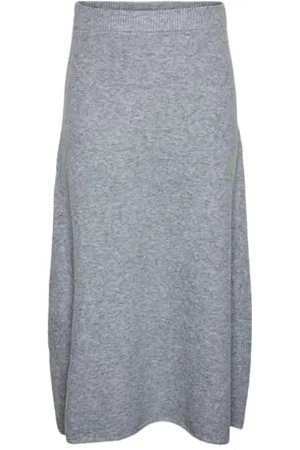 Pieces® Pcnanu HW-Gonna a Maglia Lunga Maxi, , Small Donna