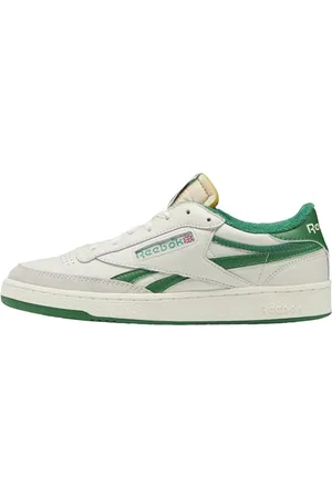 Reebok Club C Revenge Vintage, Sneaker Uomo, Chalk/PAPWHT/GLEGRN, 45.5 EU