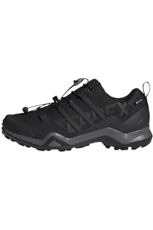 adidas Terrex Swift R2 Gore-Tex Hiking Shoes, Scarpe da Trekking Uomo, Core Black/Core Black/Grey Five, 43 1/3 EU