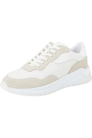 HUGO BOSS Skylar_Runn_mesdmt, Scarpe da Ginnastica Donna, White, 41 EU