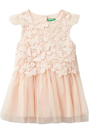 Benetton Vestito 40WMGV01R, , 110 cm Bambina