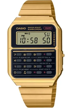 Casio Orologio Digitale al Quarzo Uomo con Cinturino in Acciaio Inossidabile CA-500WEG-1AEF