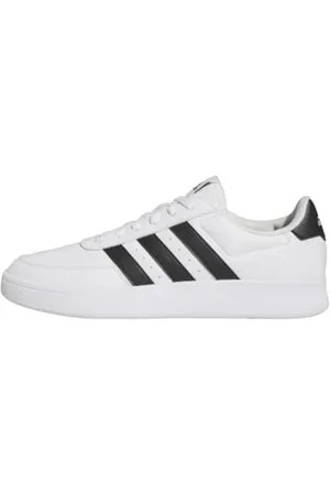 adidas Breaknet 2.0 Shoes, Scarpe Uomo, Cloud White/Core Black/Cloud White, 36 2/3 EU