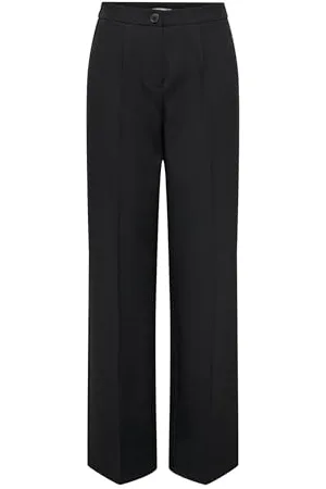 ONLY ONLKIRA-Mellie HW Wide Pant Pnt Noos Pantaloni, Black, 3XL / 32L Donna