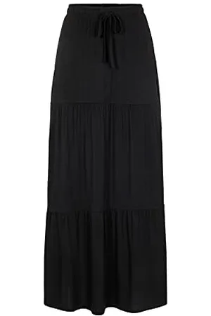 Pieces® Pcneora HW-Gonna alla Caviglia Sa BC, , Small Donna
