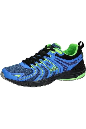 LICO Sprinter, Scarpe da Corsa Uomo, Blu, Nero, Limone, 37 EU
