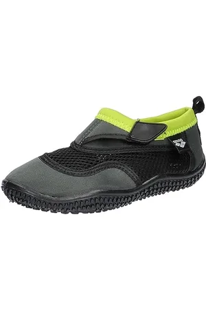 Arena Watershoes, Flip-Flop Unisex-Bambini, Grigio Scuro Lime, 29 EU