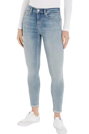 Tommy Hilfiger Donna Jeans Nora Skinny Fit, Blu ( Light), 24W/30L