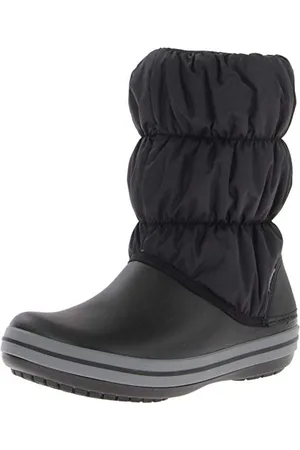 Crocs Winter Puff Boot W, Stivali, Donna, Nero (BKCH), 37.5