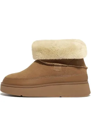 FitFlop Gen-Ff Mini Double-Faced Shearling Boots, Stivaletto Donna, , 39 EU