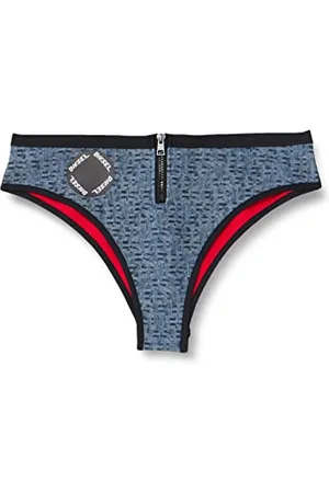 Diesel Bfpn-bikko, Parte Inferiore del Bikini Donna, Blu (Blu), S