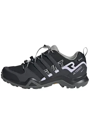 adidas Terrex Swift R2 Gore-Tex Hiking Shoes, Scarpe da Trekking Donna, Core Black/Solid Grey/Purple Tint, 38 EU