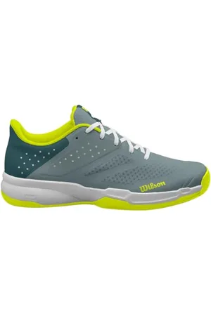Wilson Kaos Stroke 2.0, Tennis Shoe Uomo, Stormy Sea/Deep Teal/Safety Yellow, 48 EU