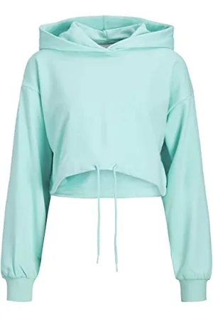 JJXX Jxalfa Loose Every Crop Hoodie Felpa con Cappuccio, , M Donna