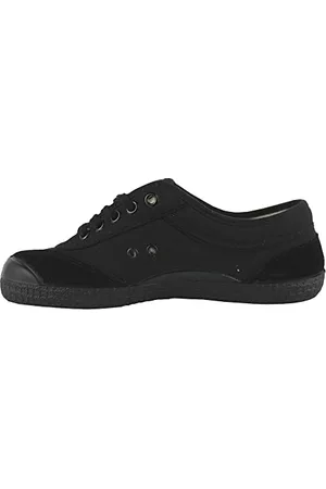 Kawasaki Retro 23 Canvas Shoe, Scarpe da Ginnastica Unisex-Adulto, 60 W, Strisce Nere, Bianco, Rosso, 38 EU Stretta