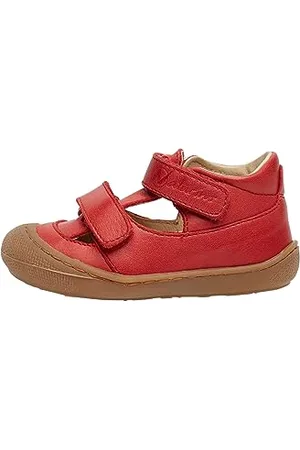 Naturino Puffy, Sandali Unisex-Bimbi 0-24, Rosso, 18 EU