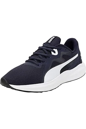 PUMA Twitch Runner Fresh, Scarpe per Jogging su Strada Unisex-Adulto, Navy Bianco, 37.5 EU