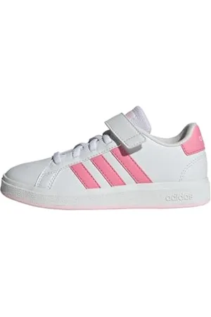 adidas Grand Court El K, Scarpe da Ginnastica, Ftwr White/Ftwr White/Chalk White