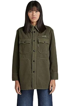 G-Star Donna Boyfriend Overshirt, (lt hunter D22178-D200-8165), S