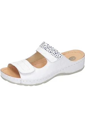 DR. BRINKMANN 700048-03, Sandali Bassi Donna, Blanco, 40 EU