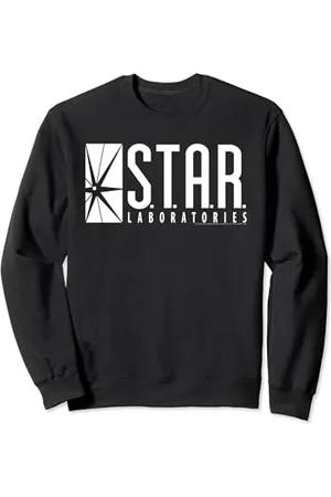 DC Comics Originals Flash Star Labs Logo White Felpa