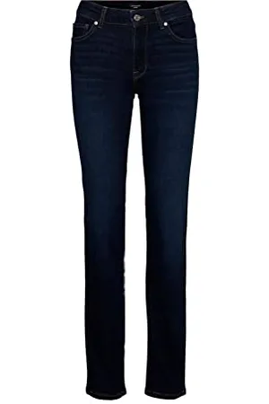 VERO MODA Vmdaf Mr Straight Do323 Noos, Blu Jeans Scuro, 28W x 32L Donna