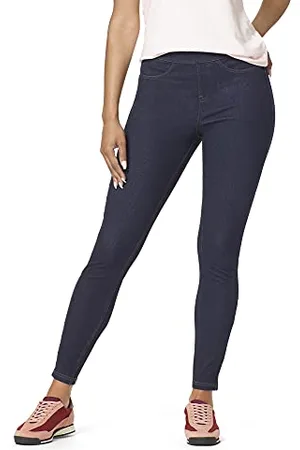 HUE Leggings in Denim Essenziali con vestibilità Curva Calzetteria, , L Donna