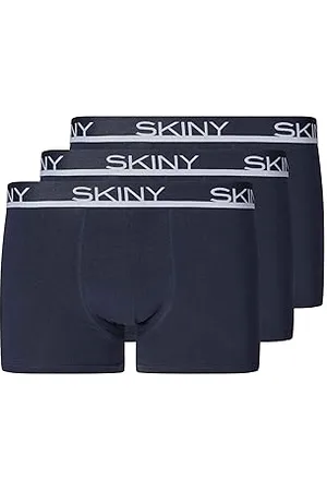 Skiny Herren Pant 3er Pack Cotton Multipack Hipster, Oscurante, , 2XL (Pacco da 3) Uomo