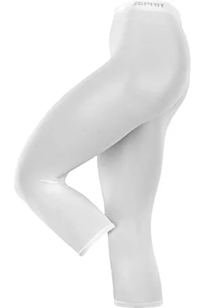 ESPRIT Cotton Capri W Le coprenti tinta unita 1 pezzo, Leggings Donna, , 42-44
