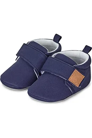 Sterntaler Scarpine Primi Passi per Bambini in Tinta Unita, Mocassino Basso Unisex-Bimbi 0-24, , 22 EU
