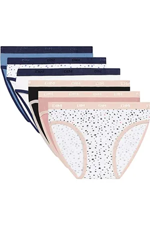 Dim Slip Les Pockets in Cotone Morbido Bambina x6, Pacchetto Stelle, 8 Anni