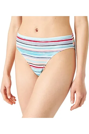 Triumph Sloggi shore Candy Basslet Highleg, Parte inferiore del bikini, Donna, (Blue Light Combination), XL