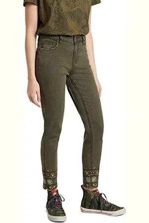 Desigual Pant_delfos Pantaloni Casual, , 40 Donna