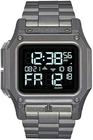 Nixon Orologio Digitale Automatico Cinese Uomini con Cinturino in Acciaio Inox A1268-131-00