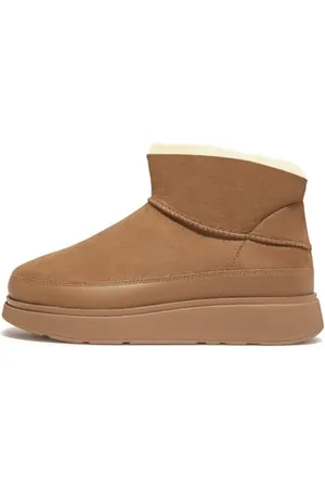 FitFlop Gen-Ff Ultra-Mini Double-Faced Shearling Boots, Stivaletto Donna, , 41 EU