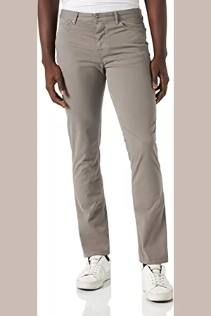Benetton Pantaloni 4DKH57CQ8 Uomo, Grigio 27d, 42