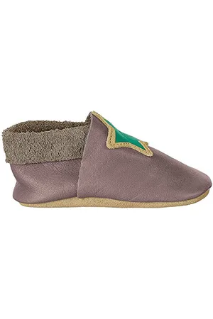 Sterntaler Pantofole Bimbi Pantofole, Bimbo 0-24, Grigio (Eisengrau 577), 20 EU (4 Bimbo UK)
