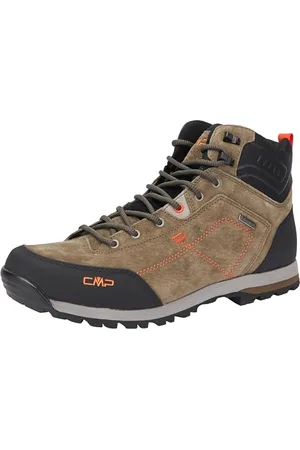 CMP Alcor 2.0 Mid Trekking Shoes Wp-3Q18577, Walking Shoe Uomo, Fango-Arancio, 41 EU