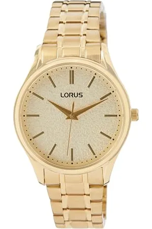 Lorus Orologio Analogico al Quarzo Donna con Cinturino in Metallo RG220WX9