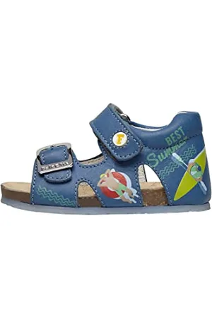 Falcotto SPLIT, Sandal, Bimbo 0-24, Azzurro, 18 EU