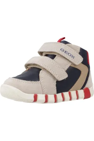 Geox B IUPIDOO Boy B, Scarpe da Ginnastica Bimbo 0-24, 23 EU