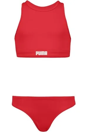 PUMA Bikini Set, Costumi da Bagno Unisex - Bambini e Ragazzi, , 140
