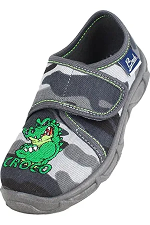 Beck Croco, Ciabatte Bambino, Grigio (24), 27 EU